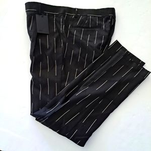 NWT ASOS Black and White Striped Pant